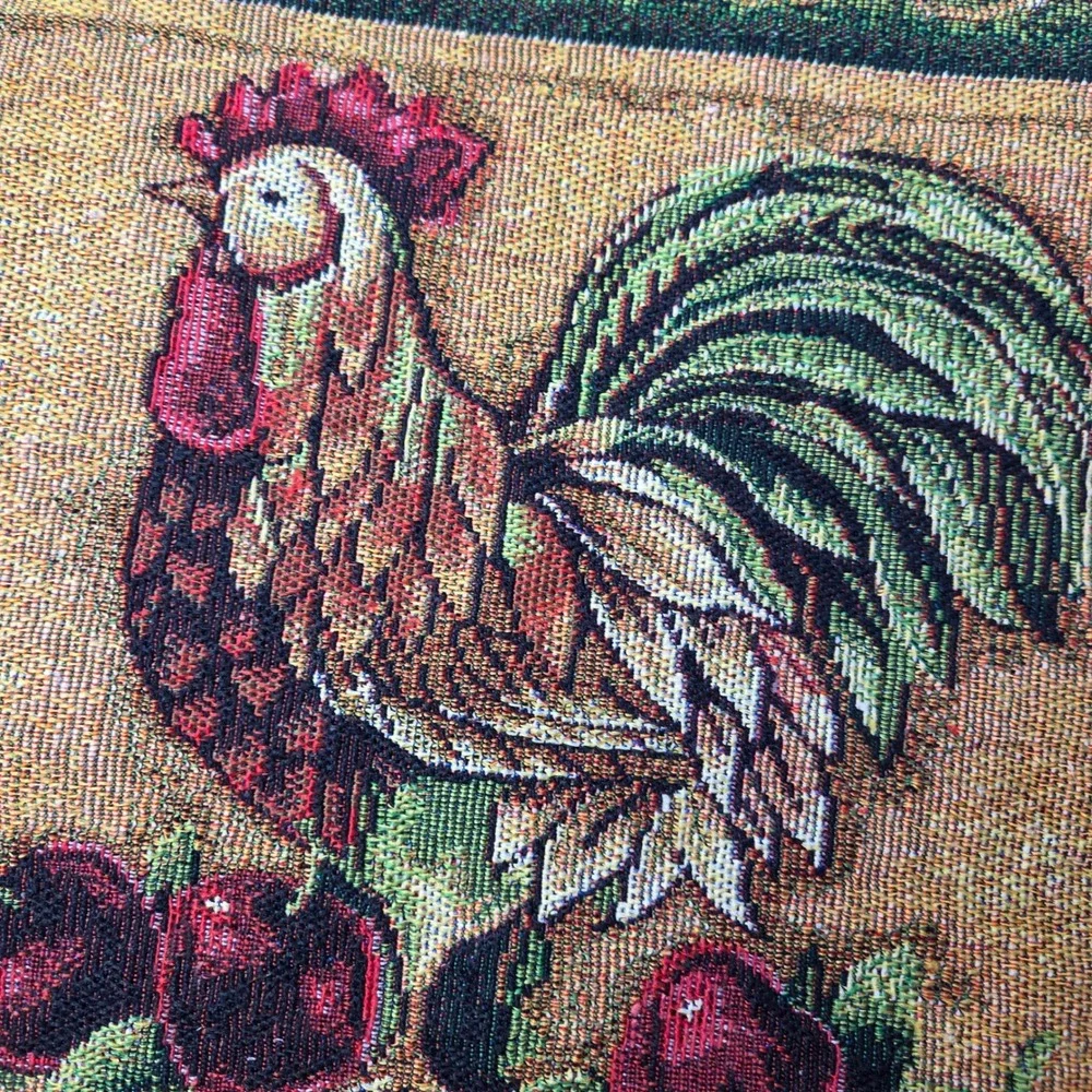 Rooster & Apples‎ Tapestry Placemats (8) Country Farmhouse Kitchen Decor